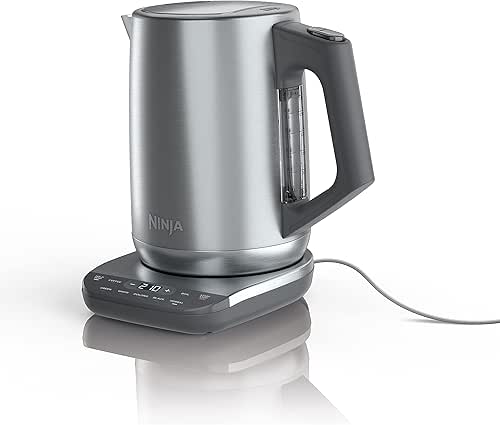 Ninja KT200 Precision Temperature Electric Kettle, 1500 watts, BPA Free,