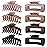 TOCESS Big Hair Claw Clips for Women - Neutral Large Claw Clip for Thin Thick Curly Hair 90\'s Strong Hold 4.33 Inch Nonslip Matte Jumbo Hair Clips (8 Pcs)