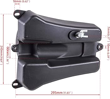 Amazon.com: ZXTDR 3L Apollo Gas Petrol Fuel Tank with Cap for 50cc