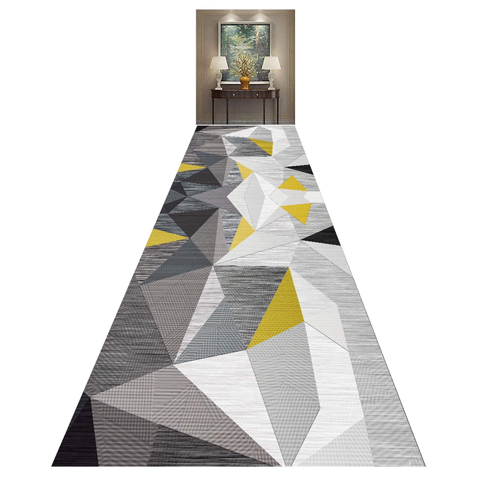 Tapis de zone géométrique moderne épaisseur 0.6cm moquette abstraite MU