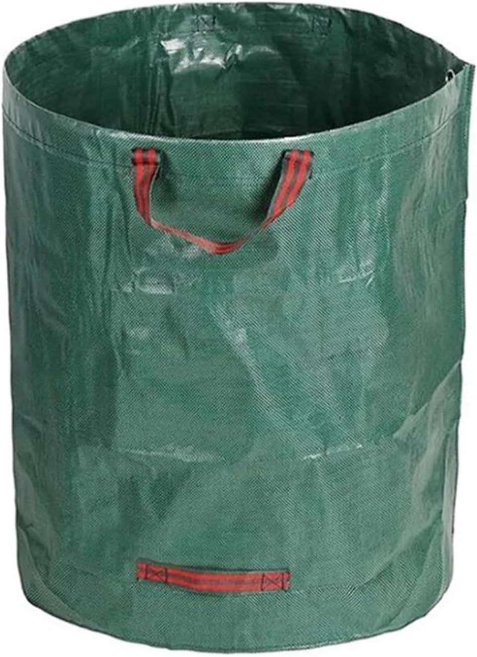 Heavy-Duty PP Garden Waste Bags Set - Reusable Yard Debris With Industrial Fabric And Handles For Plant,Leaf Collection(60L-1PCS)