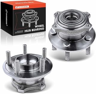 A-Premium 2 x Rear Wheel Bearing and Hub Assembly with 5-Lug