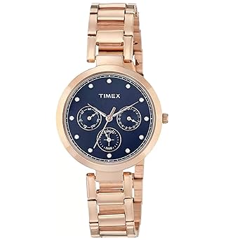 Timex Analog Blue Dial Womens Watch - TW000X215