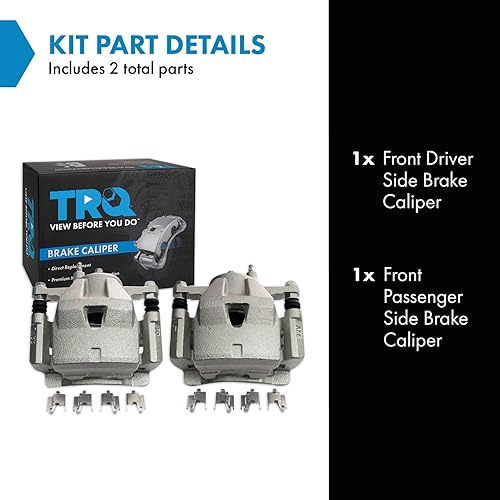 Vista 326 de TRQ - Juego de pinzas de freno delantero