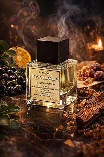 Fomaxo Royal Candy Eau De Parfum 50ML – Long Lasting Unisex Perfume | Sweet Candy Caramel Fragrance with Black Currant, Ro... Price In India