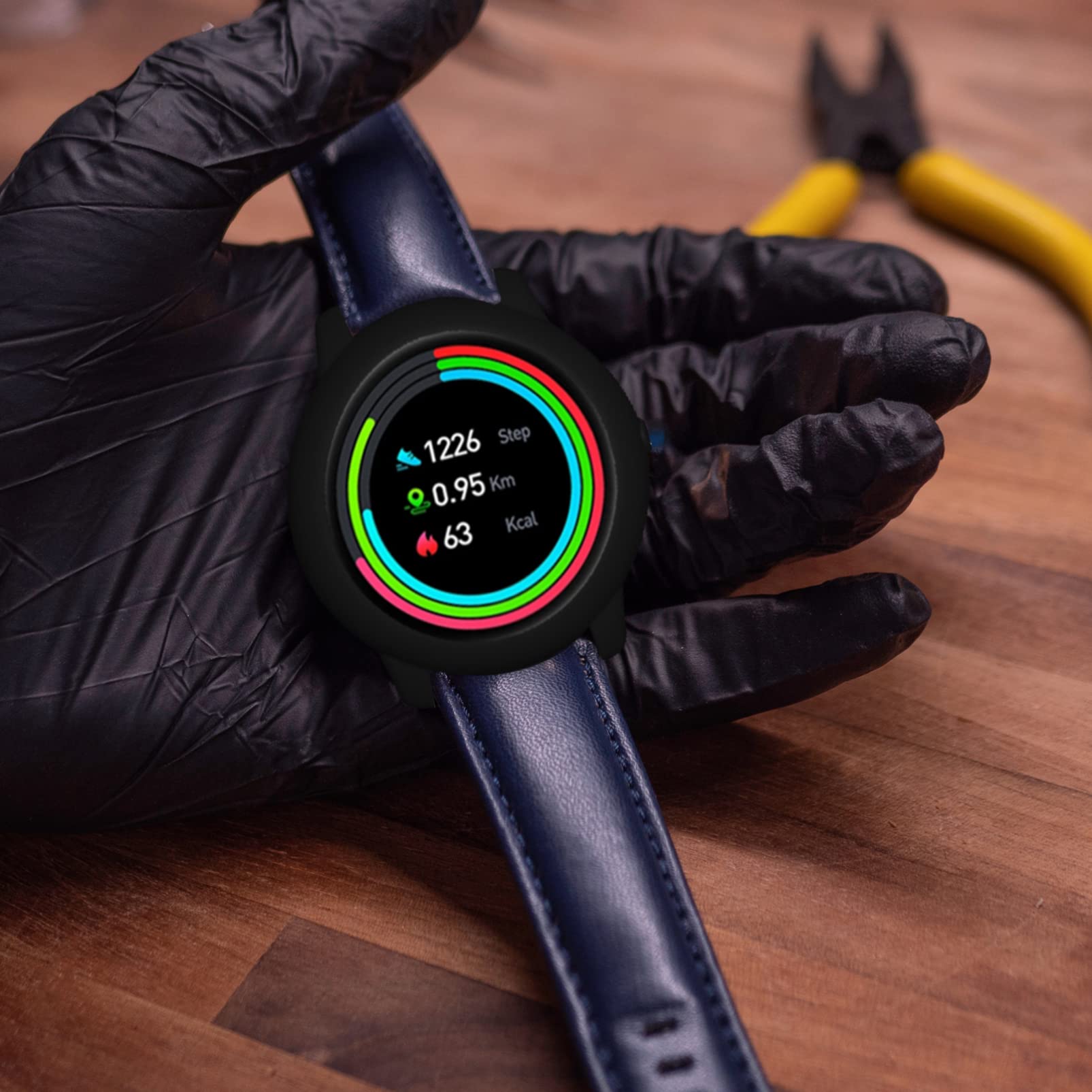 Amazon.co.jp: シリコーンの腕時計ケース腕時計カバースマート