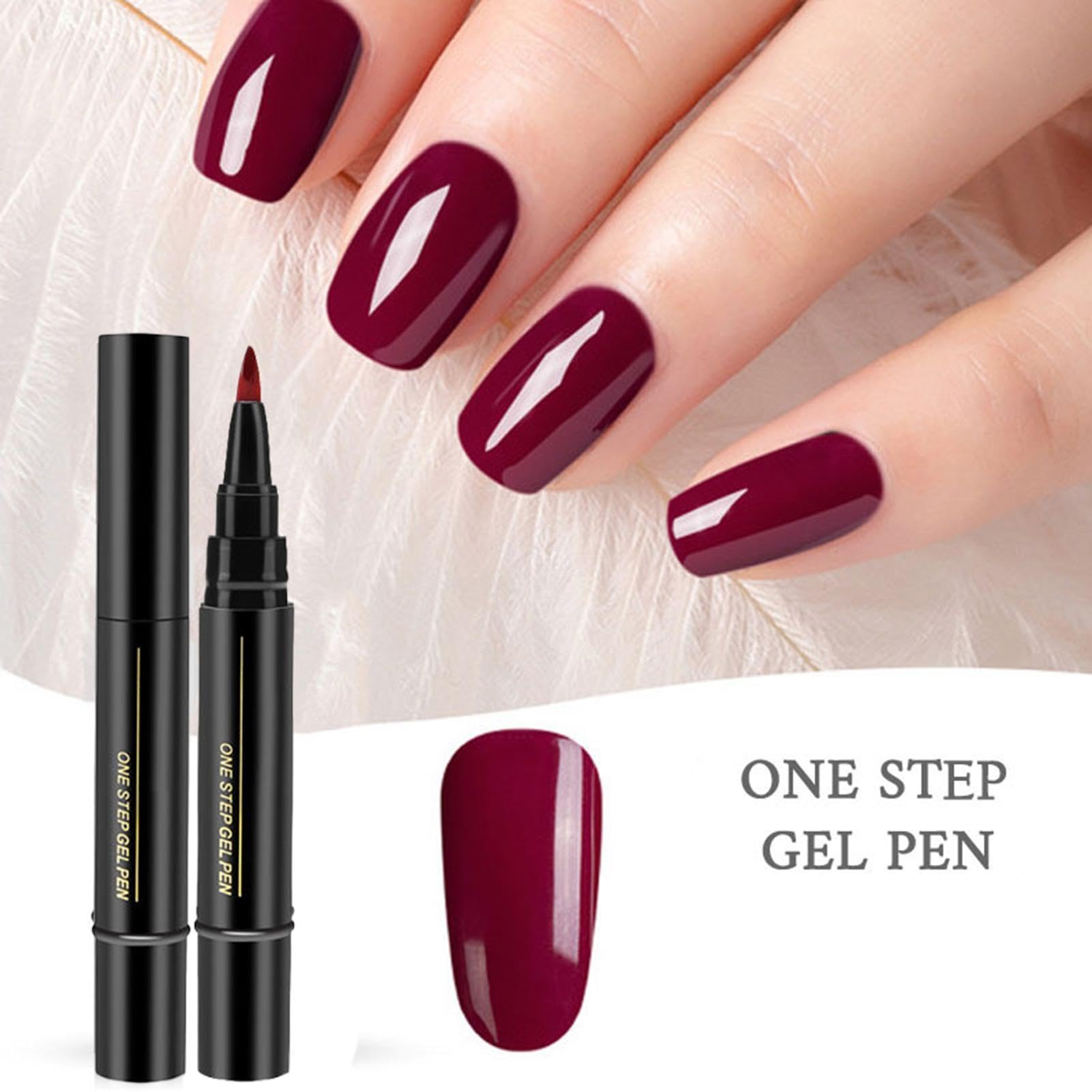 Smalti Penna, Asciugatura Rapida Unghie Smalto Penne, 5ml Smalto Semipermanente Ad Asciugatura Rapida Set Manicure Professionale Per Disegni Richiede Lampada UV