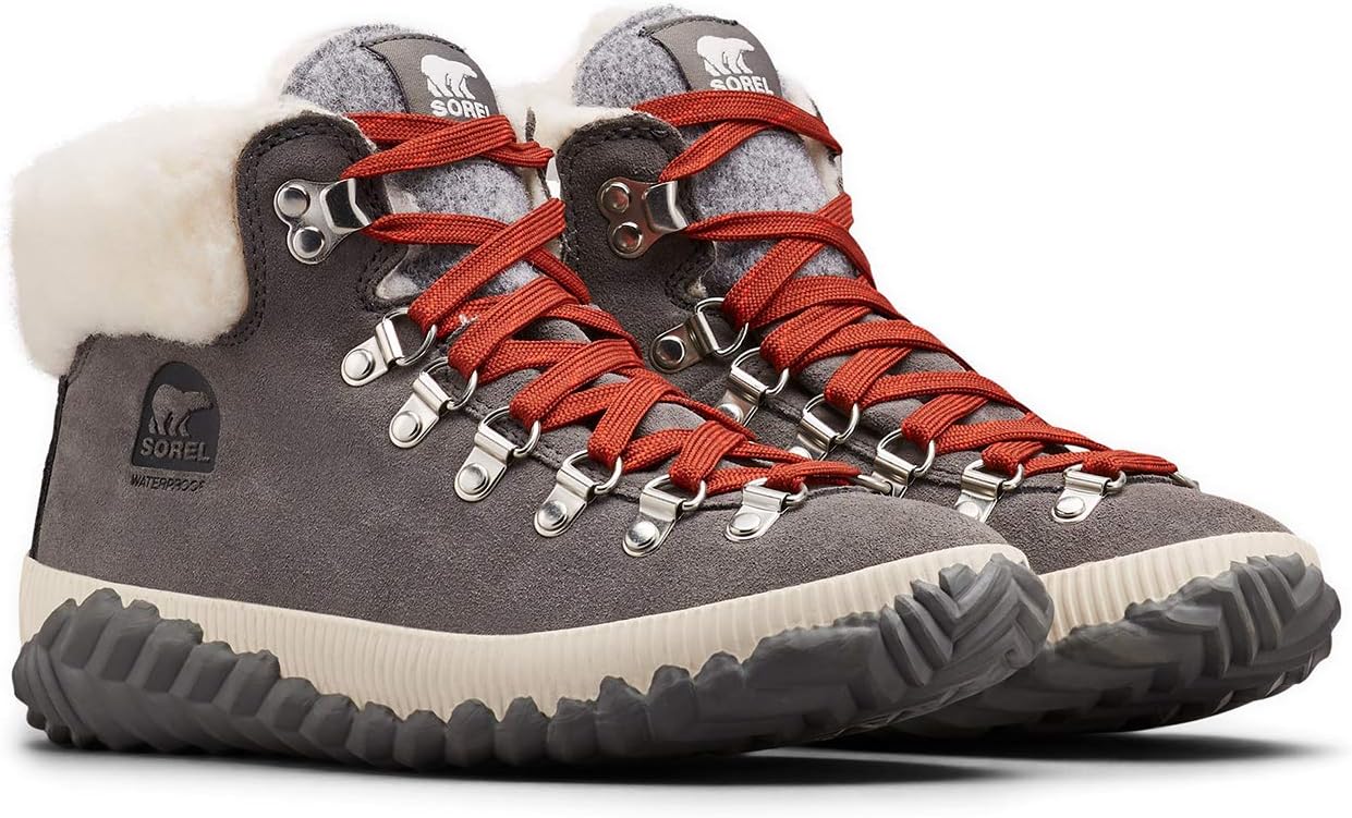 SOREL - Women's Out ‘N About Plus Conquest Waterproof Suede Boot