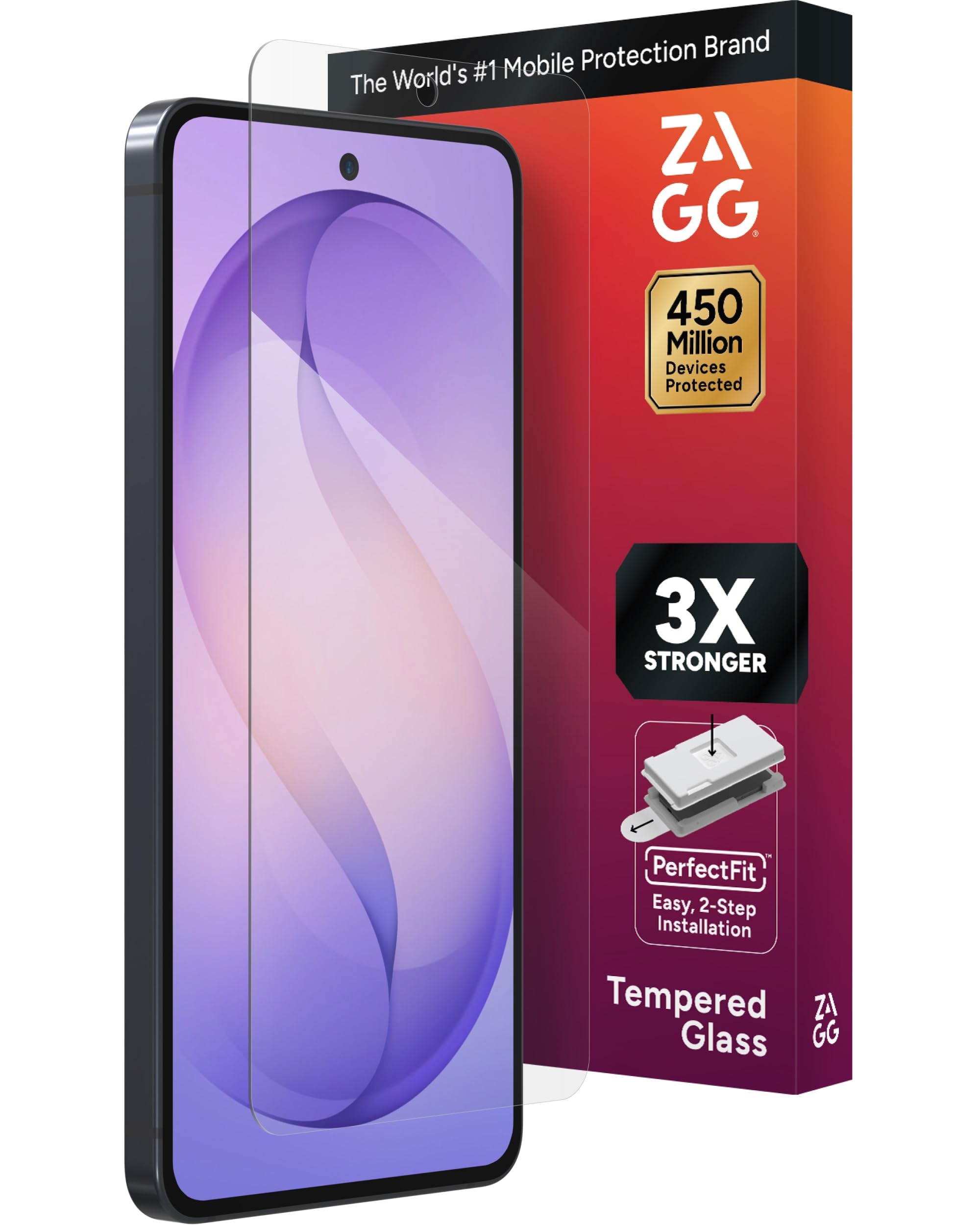 ZAGG Glass+ Samsung Galaxy S26 Screen Protector