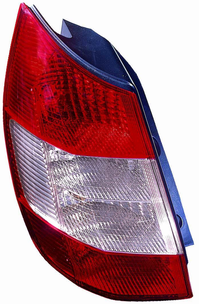 Izquierdo-PILOTO TRASERO-sin portalámparas-Blanco-Rojo IPARLUX compatible con RENAULT SCENIC III (03->06)