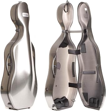 Bam Hightech Compact 1004XLT Tweed 4/4 Cello Case