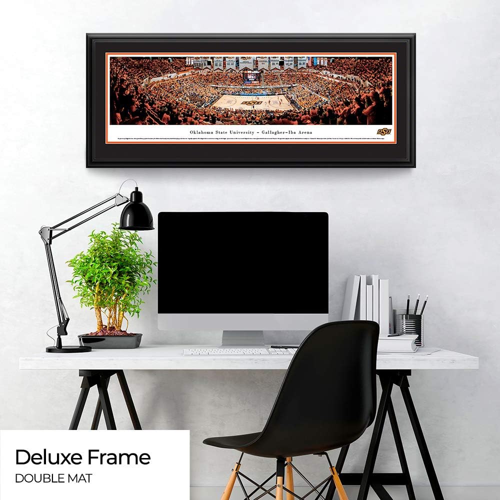 Oklahoma State Basketball - Blakeway Panoramas College Sports Posters