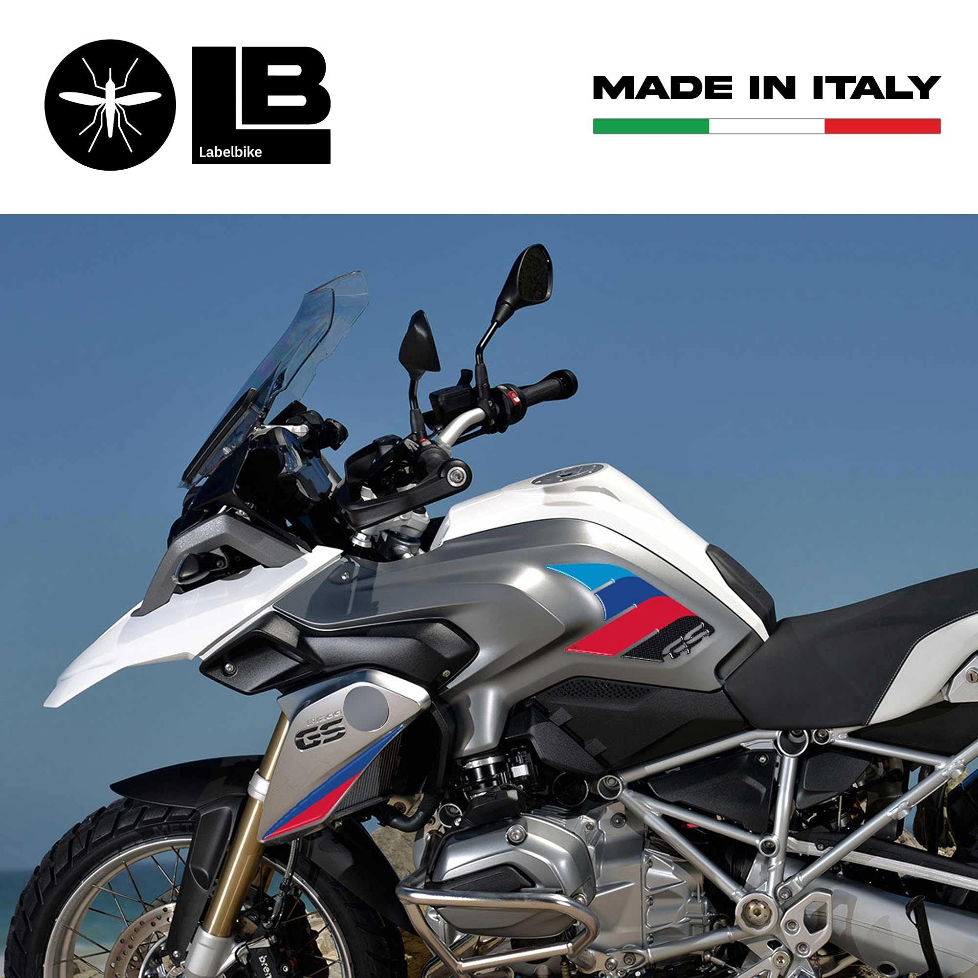Labelbike 2x 3D-Seitenschutzaufkleber Für BMW R1200 GS (2013-2016) – Kratzfester Schutz, Made In Italy