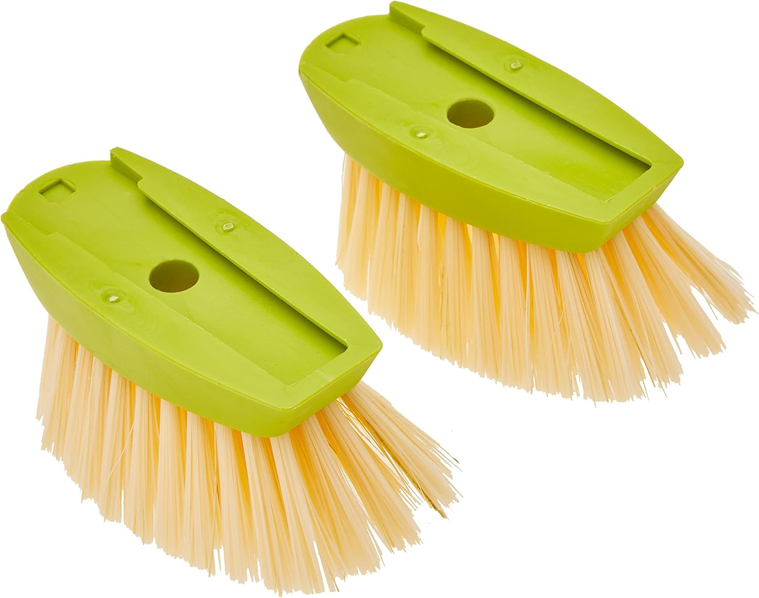 Full Circle Dish Brush Refill, Suds Up Soap Dispensing, 2-Pack, Green