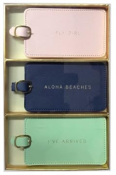Greener World Biodegradable Bamboo Luggage Tags