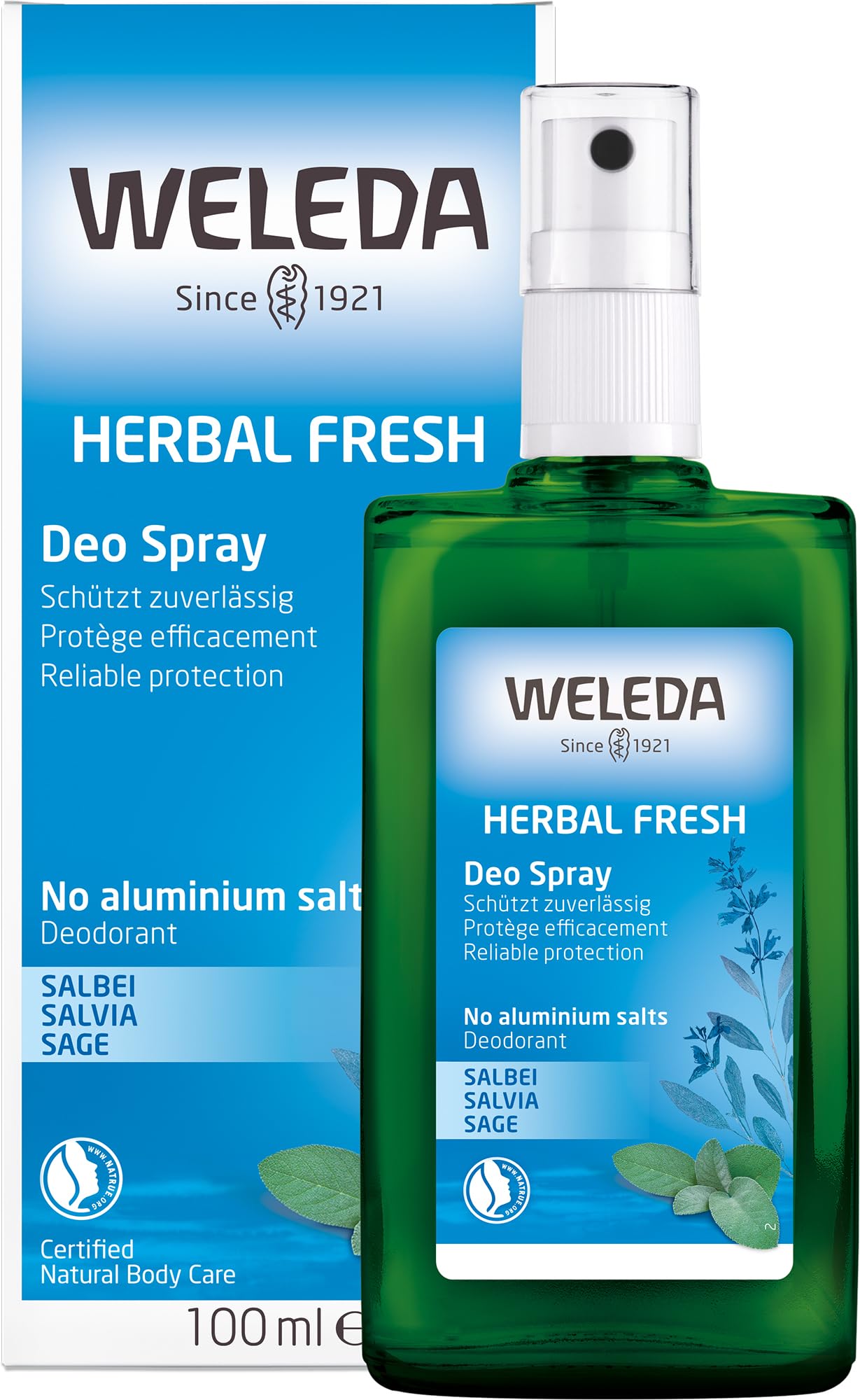 Weleda Sage Dezodorant – 3 x 100 ml