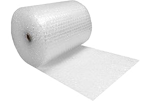 uBoxes Bubble Wrap 24" Wide Rolls 100' Long for Superior Protection while Shipping