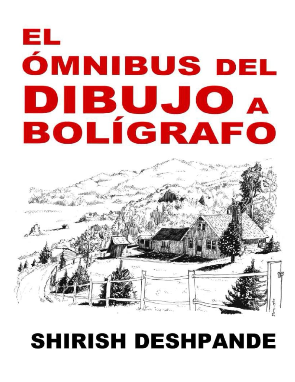 El ómnibus del dibujo a bolígrafo