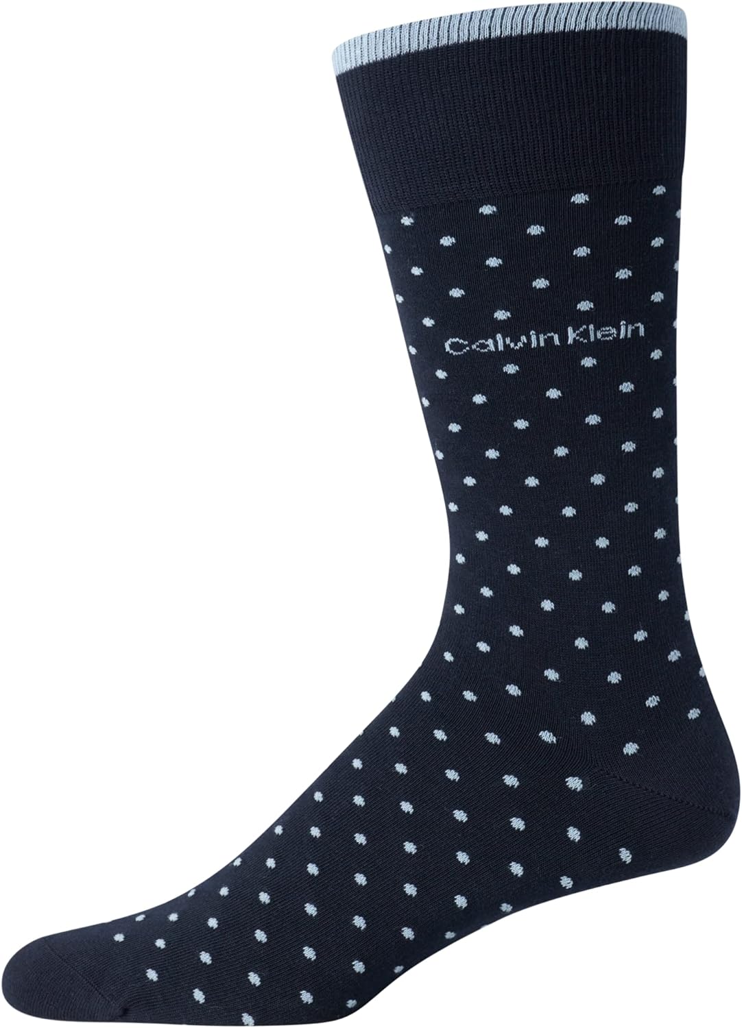 Calvin Klein Mens Crew Socks - Soft Cotton Blend Cushioned Comfort Mens Dress Socks for Work and Casual Wear - Image 5