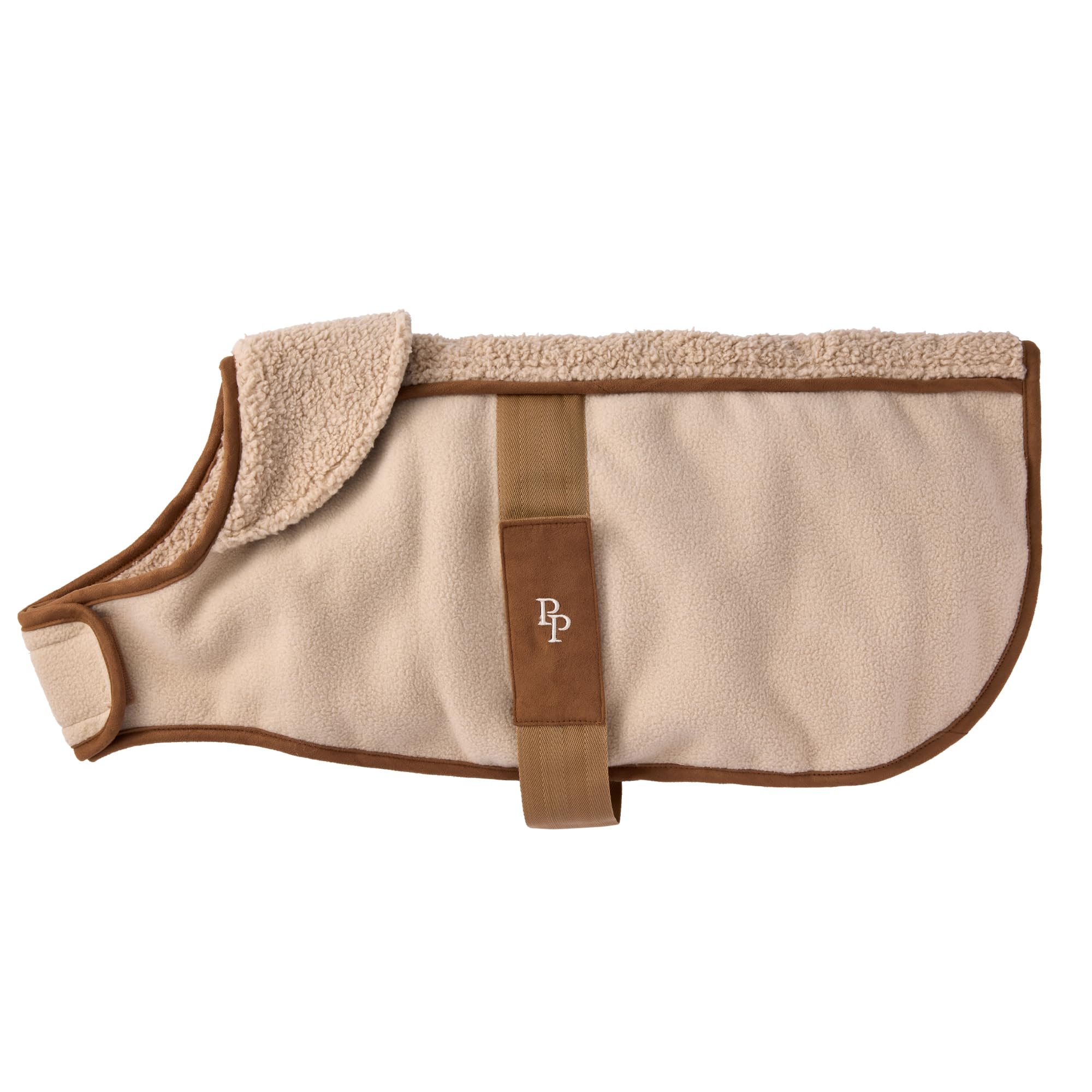 Pet Passion Aspen Sherpa Jacket in Camel