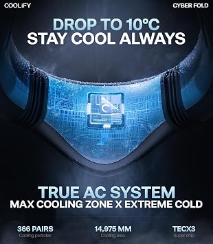 TORRAS COOLiFY 2026 Cyber Fold AI Neck Air Conditioner, Max Cooling Area