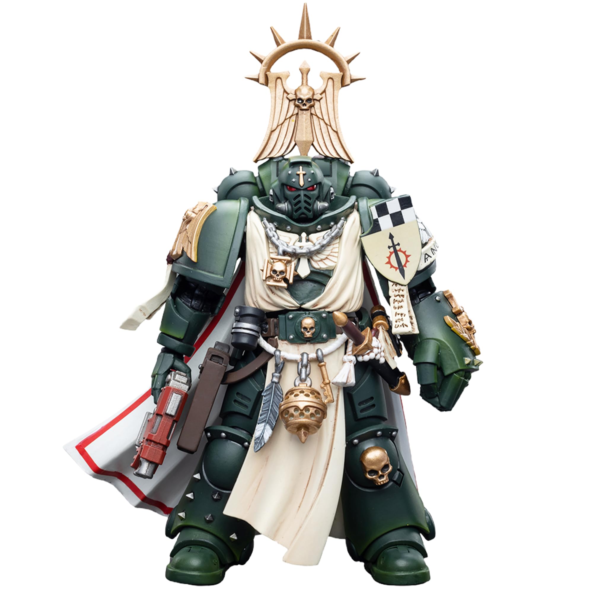 TOYVERSE JOYTOY 1/18 Warhammer 40,000 Action Figure, Dark Angels Master with Power Fist, Movable Joints Character Model, Ages 15+ โ image 1