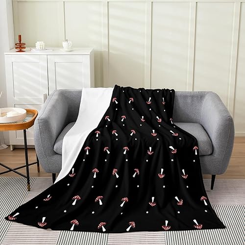 Miniatura 11 de Erosebridal Manta de arco iris para niñas, tamaño individual de 60 x 80, manta de sol y estrellas para niños y niños, manta de forro polar de nube