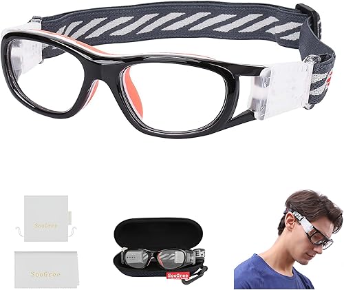 Miniatura 8 de Sports Goggles Basketball Soccer Safety Goggles Eyewear cratch Resistant Protective Eyewear Kids Sports Adjustable Glasses