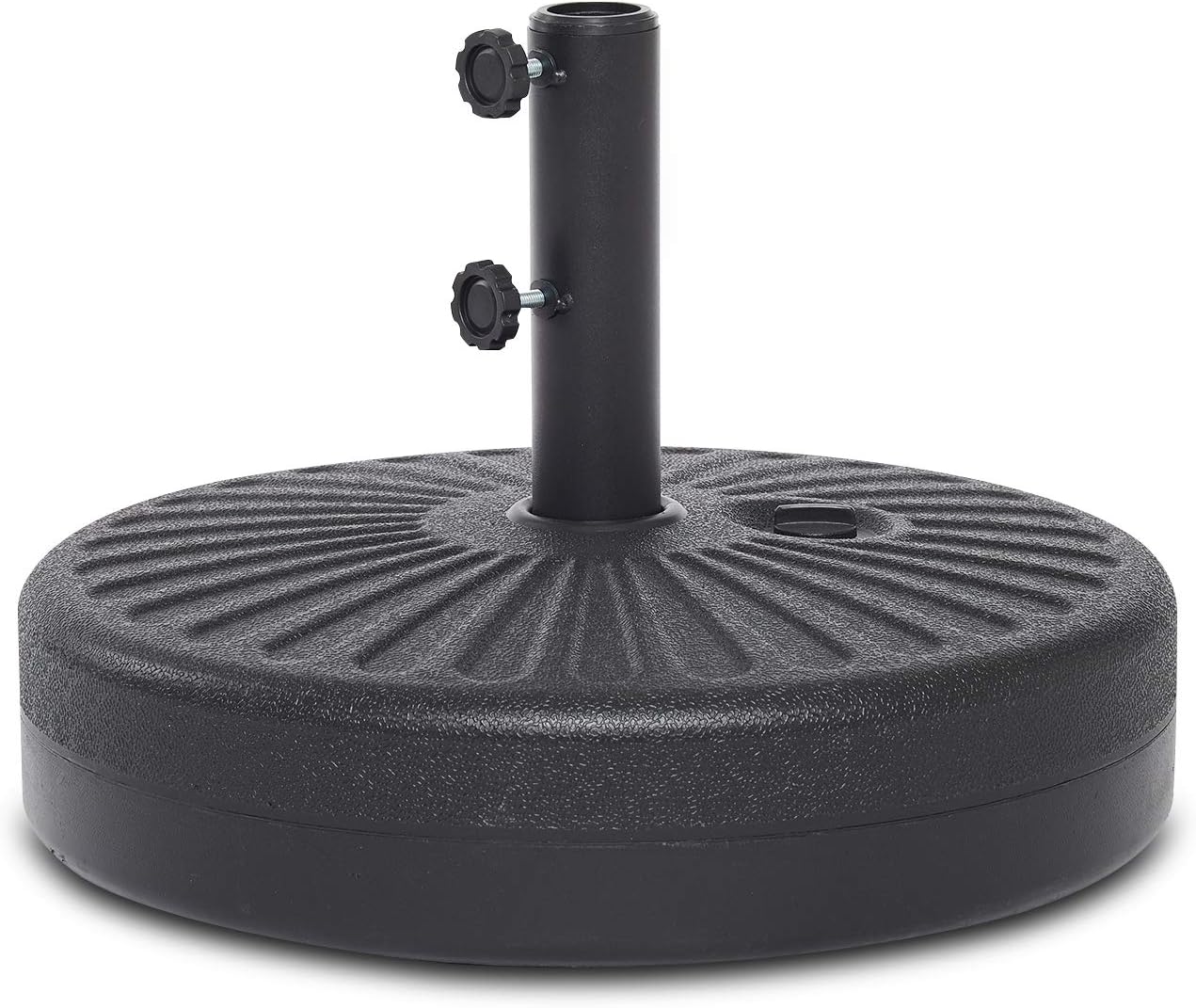 Amazon.de Mondeer Sonnenschirmständer Rund, Schirmständer für