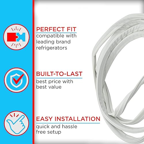 Miniatura 4 de 7010584 SZO584 3211080 3212110 (67 34" x 27 34") Junta de puerta de refrigerador compatible con Sub-Zero 632-2 695-2