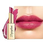 Depuplum Purple Red Lipstick Moisturizing for Women Shimmer Tinted Lip Balm Hydrate Nourish Mauve Lip Gloss Cruelty Free Lip Makeup, ZG113 Flame