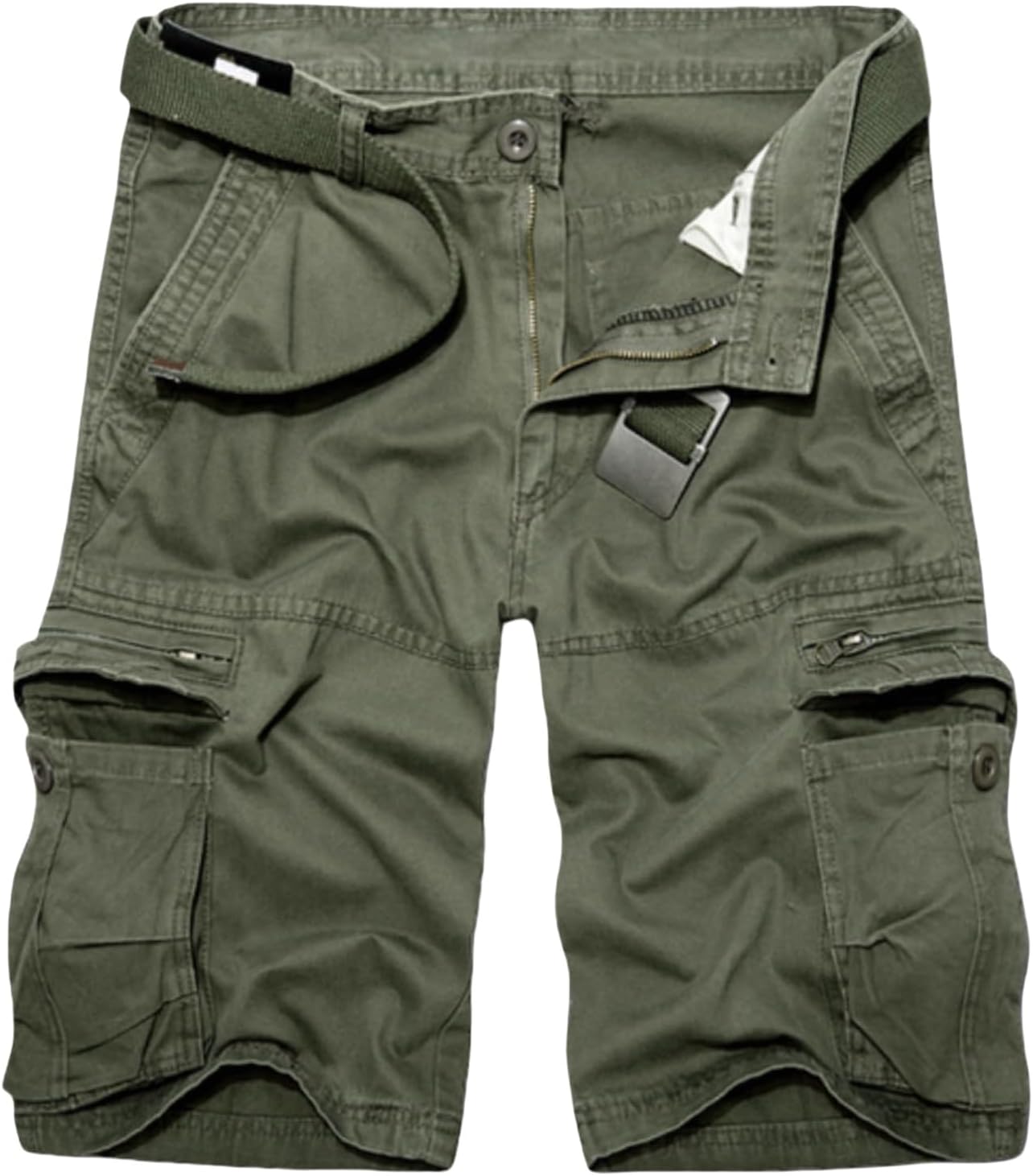 Men's Summer Trendy Multi-Pocket Workwear Five-Point Shorts