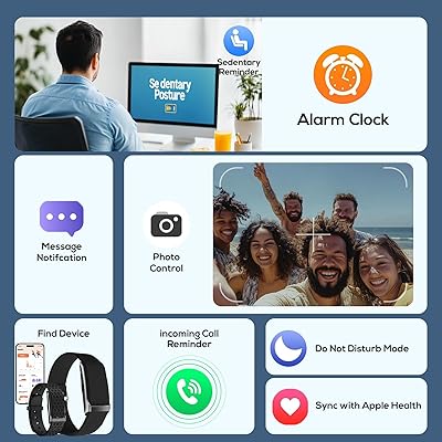 Buy MorePro Fitness Tracker, Heart Rate Monitor Blood Pressure Activity Tracker With Blood - View #4