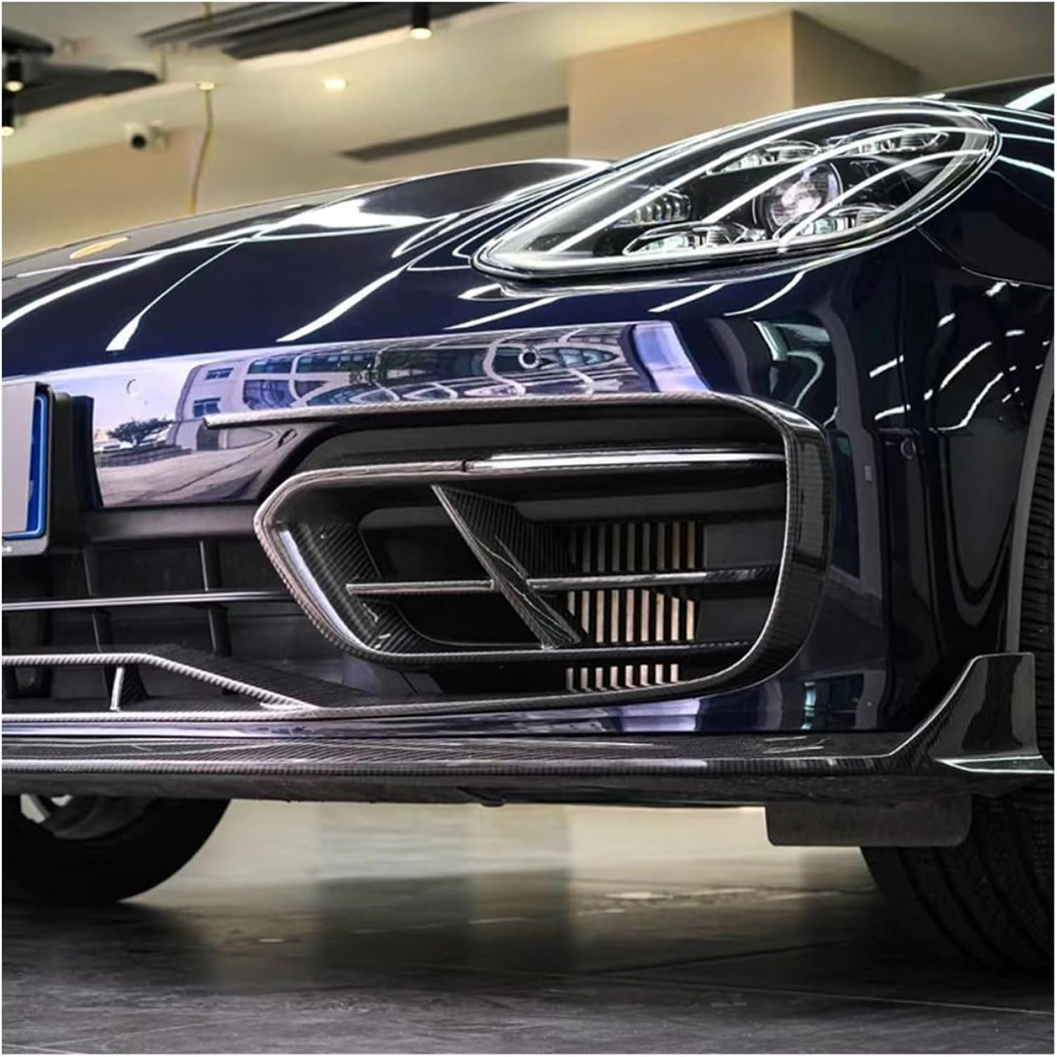 GTS 2021-2023 ターボ フロントチンスポイラー 【カーバー】