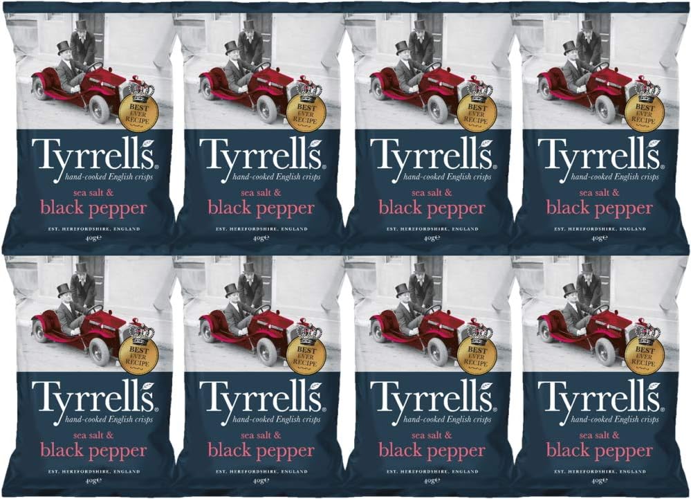 Sea Salt & Black Pepper 40 gms (pack of 8)