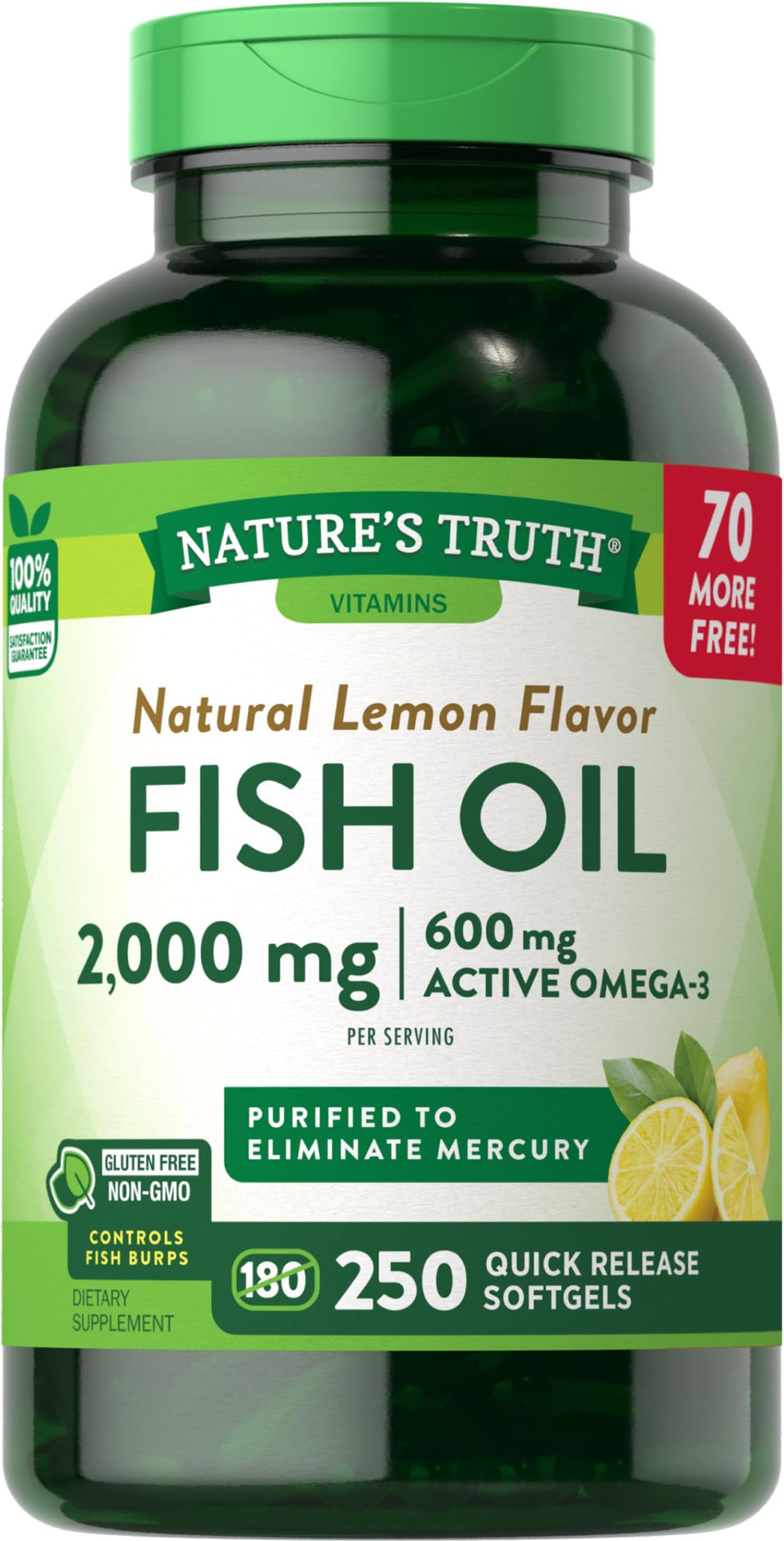 Nature's Way NutraSea HP Omega3 Fish Oil 1500mg EPA