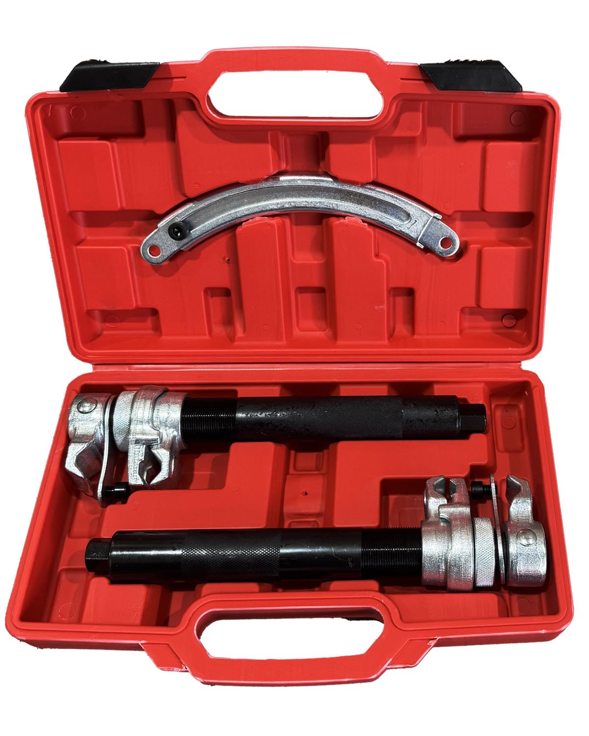 BOOMSTART Juego de tensores de muelles universales, hasta 1200 kg, para tuning y bajada – seguridad, rendimiento, ideal para amortiguadores y muelles de suspensión