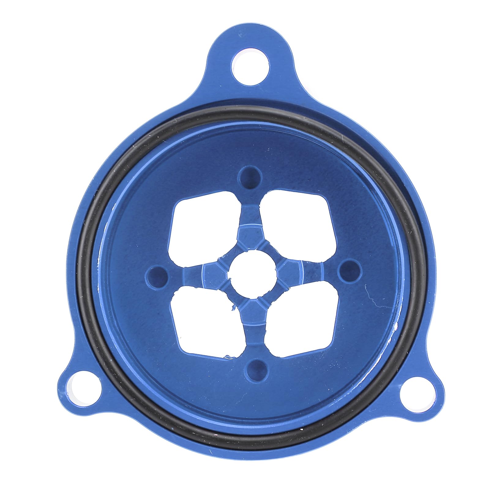 Coperchio filtro olio Torvex, tappo filtro motore trasparente e protezione protettiva compatibile con alloggiamento in alluminio CNC 700 700R (Blue)