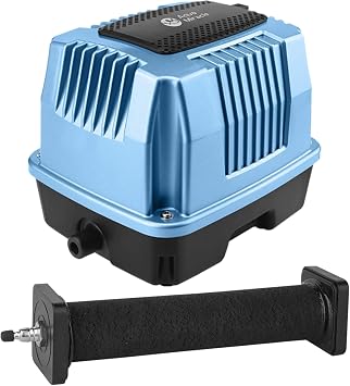 AquaMiracle AP-40 635GPH Linear Air Pump with 1-Pack Air Stone8x1.52