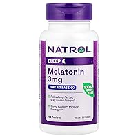 Algopix Similar Product 2 - Natrol Melatonin 3 mg Sleep Time