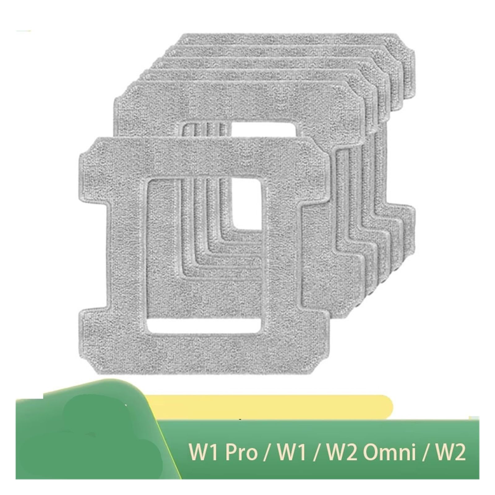 Panno for Scopa, Compatibile con Ecovac, W1 PRO / W1