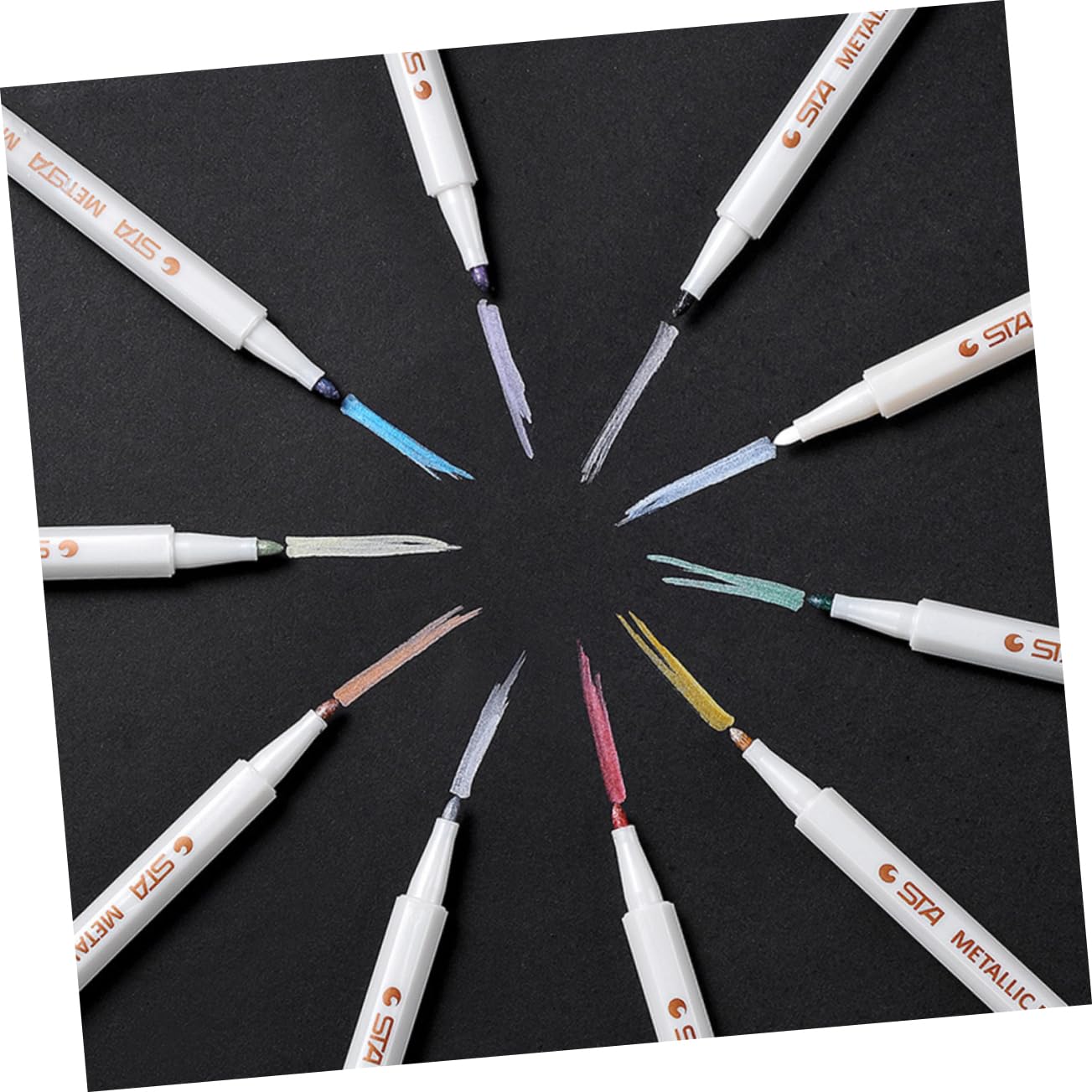 NUOBESTY 35pezzi Ricariche Per Stilografiche Colori Sacchetti Per Calligrafia e Cancelleria Per Scuole e Ufficio