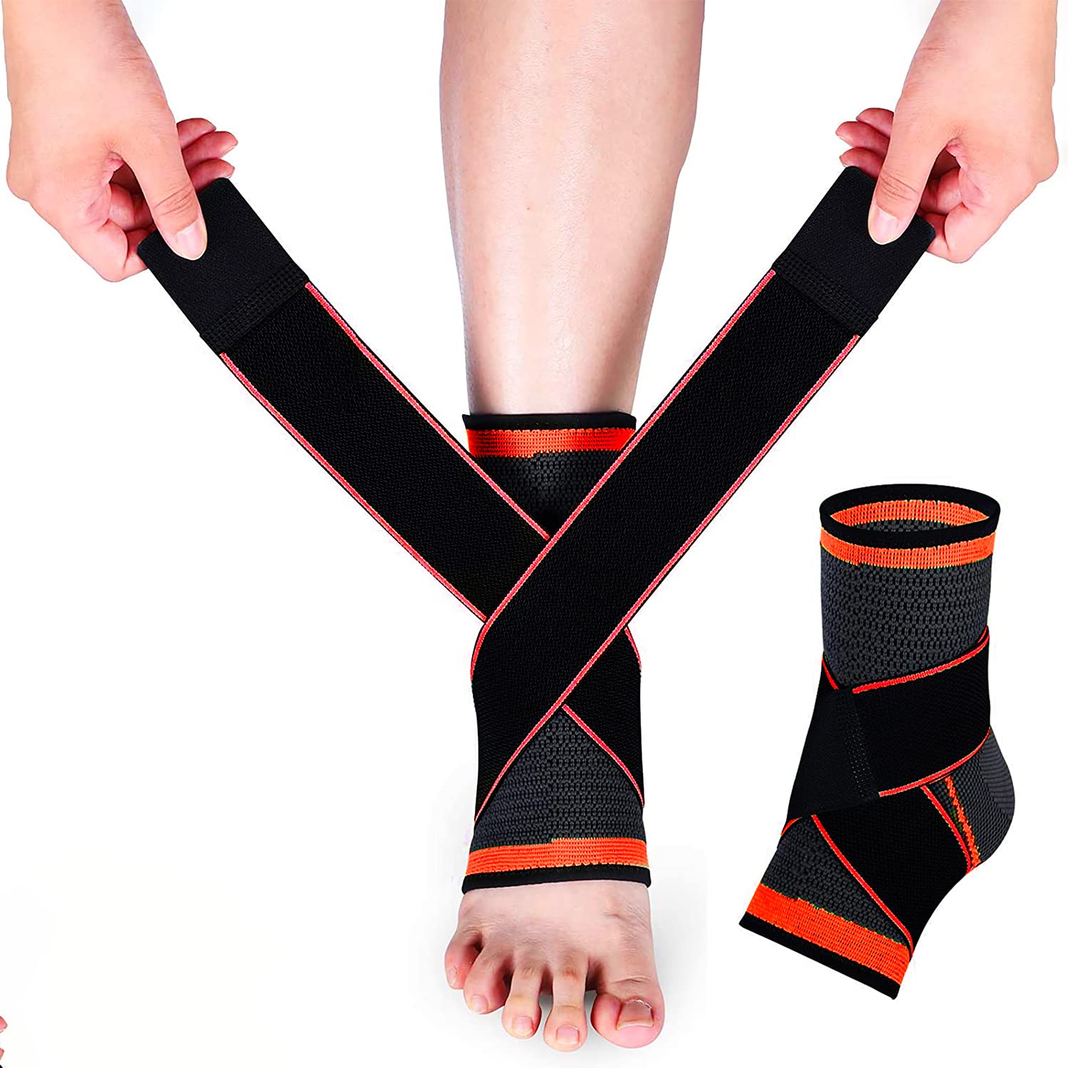 Boldfit Premium Ankle Support Compression Brace for Injuries, Ankle