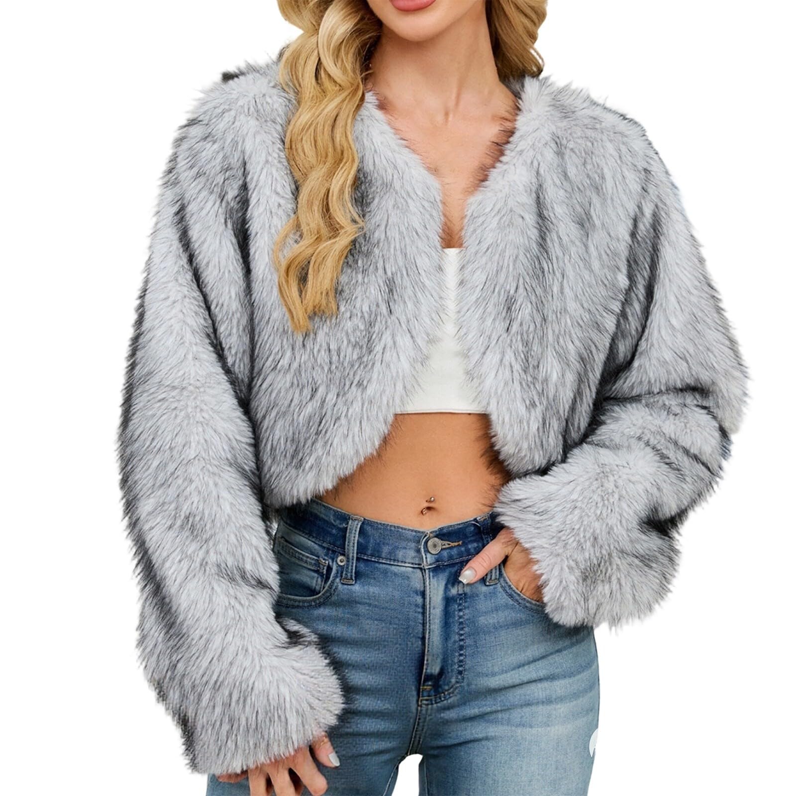 Chaleco de mujer corto para abrigarse con estilo sin perder elegancia 8