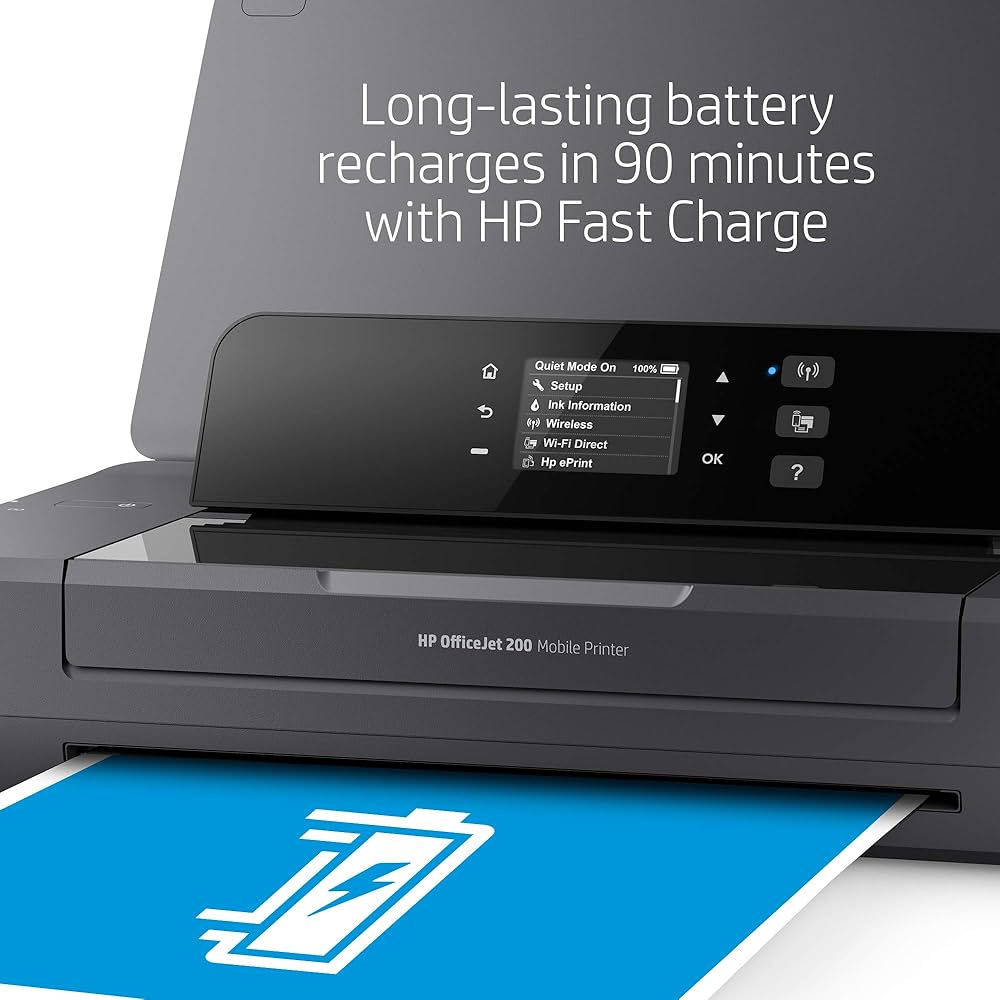 Amazon.co.jp: HP OfficeJet 200ポータブルプリンタ、ワイヤレス