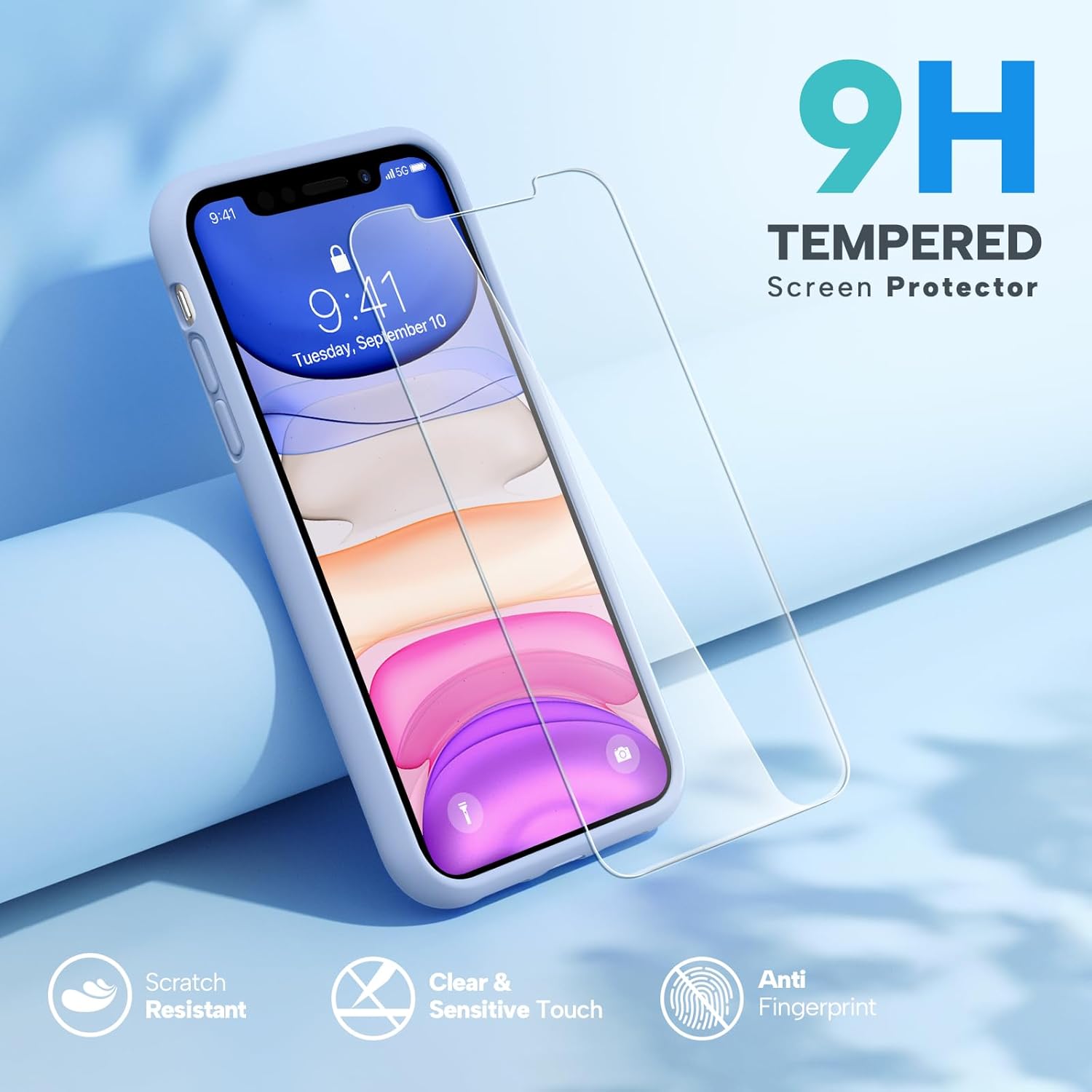 Image of 9H tempered screen protector