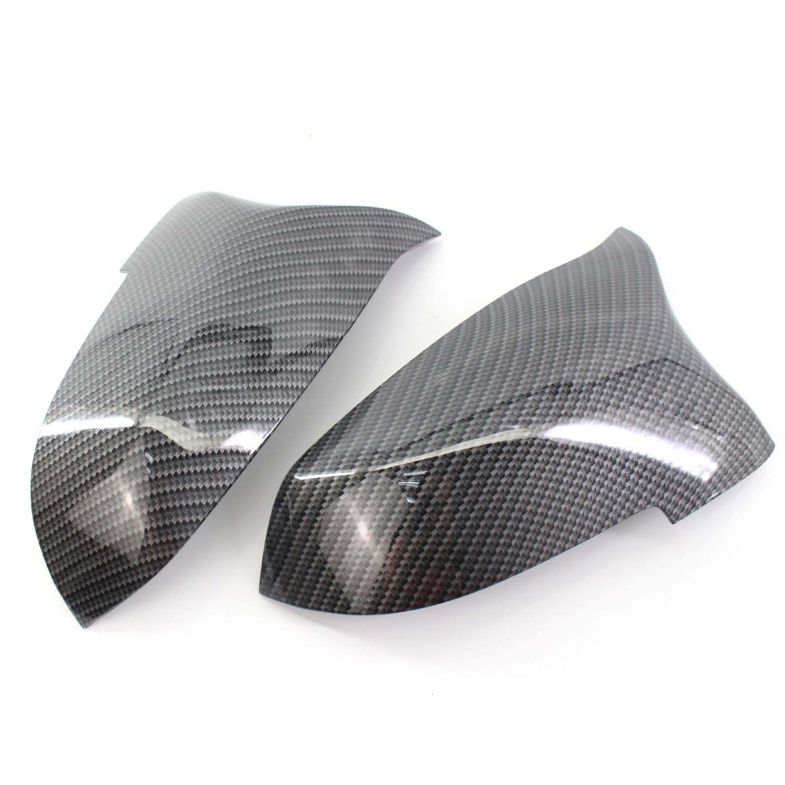 Coque rétroviseur BMW F01 en vraie fibre de carbone pour un style sport