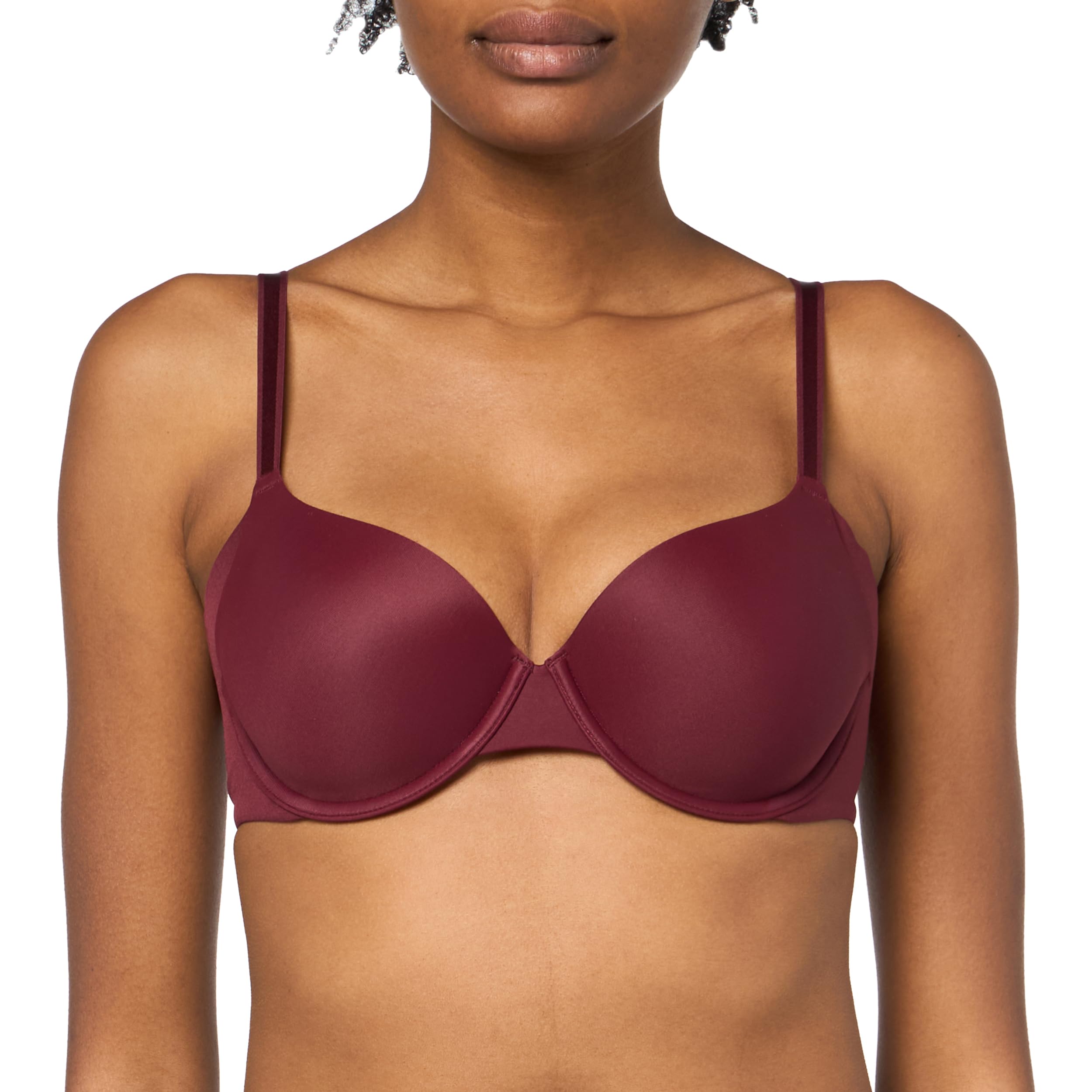 Warner's Women's Side Effects Seamless Underarm-Smoothing Comfort Underwire Lightly Lined T-Shirt Bra Ra3061a