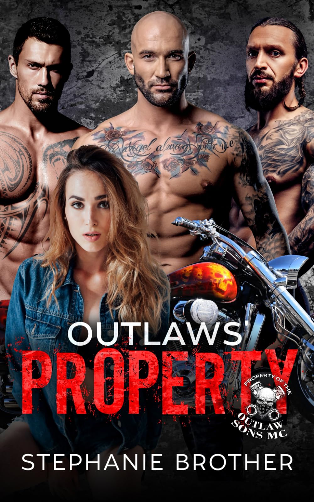 Outlaws' Property: A Biker Reverse Harem Romance (Property of the Outlaw Sons MC)