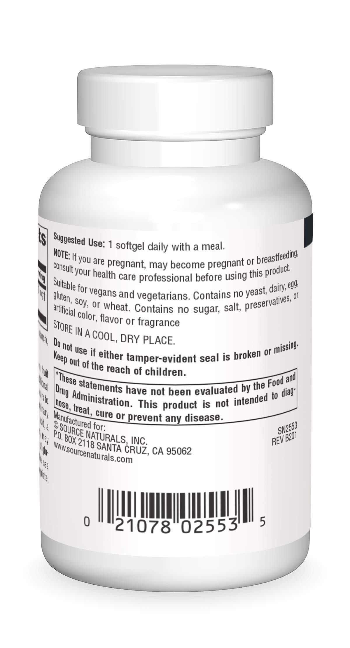 Source Naturals, Omega-7-30 Vegan Softgels — Amazon image 2